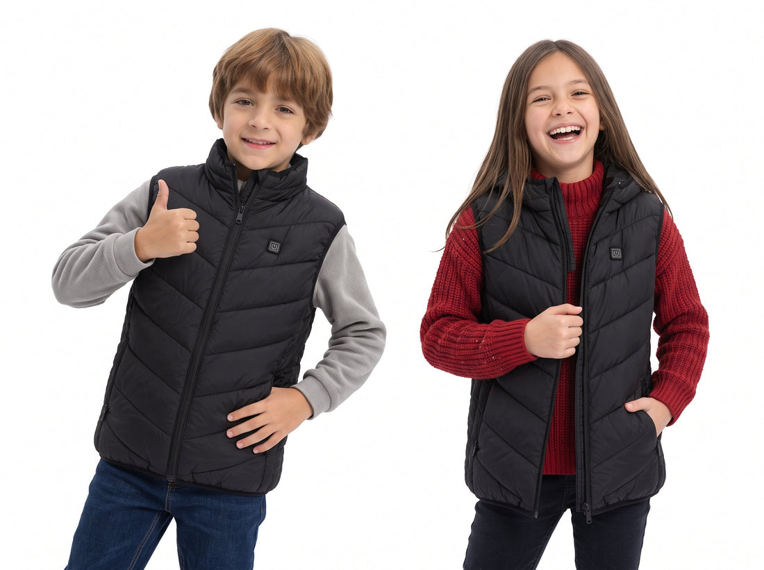 Say Goodbye to Bulky Coats: The Ultimate Kids Heated Vest for Winter Adventures