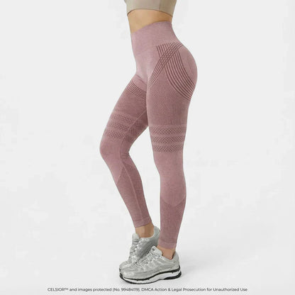 💗High Waisted And Hip Lifting Yoga Elastic Quick Drying Tight Pants