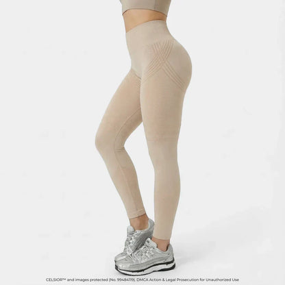 💗High Waisted And Hip Lifting Yoga Elastic Quick Drying Tight Pants