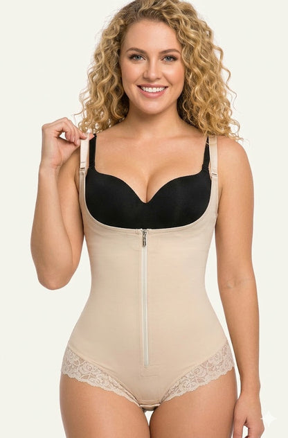 Formiva® Women's Fajas Colombianas Shapewear Postpartum Tummy Control Body Shaper Butt Lifter Bodysuit