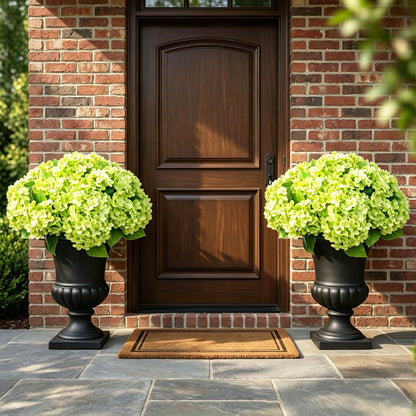 🔥Last Day 70% OFF🔥Artificial Outdoor Hydrangea Flowers - UV resistant, Waterproof, Windproof