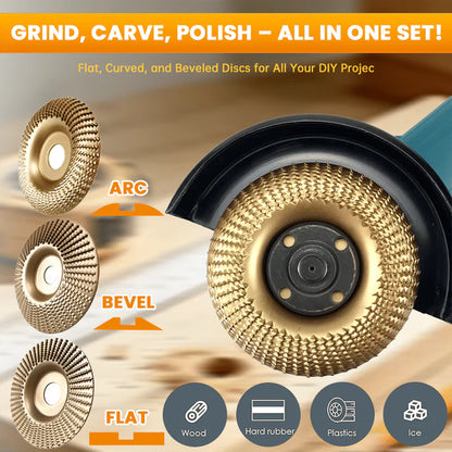 🛠️Wood Carving Disc Set(3PCS)