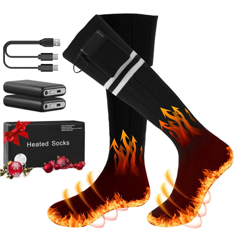 Virelle™ Smart App-Controlled Heated Socks 5000mAh Rechargeable Winter Gear