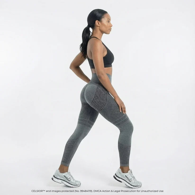 💗High Waisted And Hip Lifting Yoga Elastic Quick Drying Tight Pants