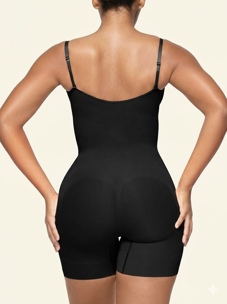 Formiva® Open Bust Shapewear Tummy Control Bodysuits for Women Seamless Compression High Waisted Body Shaper