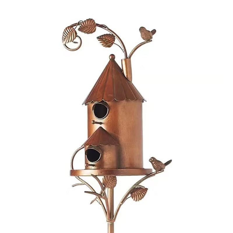 🔥Last Day Clearance Sale -70% OFF🔥 - Handmade Birdhouse Garden Stakes