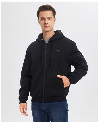 Virelle™ Premium Full-Zip Smart Heated Hoodie - 26-Zone Rapid Heat