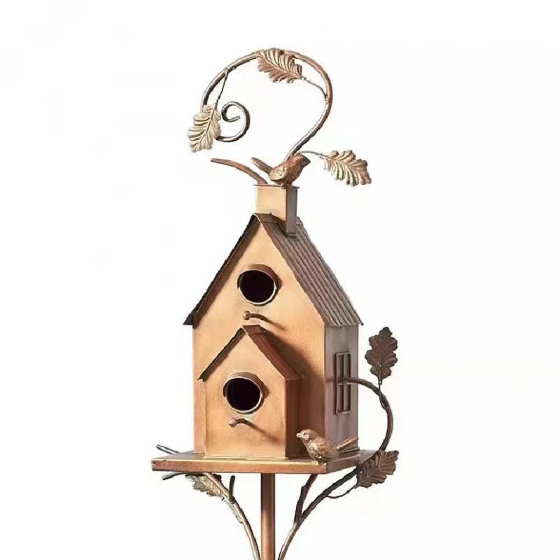 🔥Last Day Clearance Sale -70% OFF🔥 - Handmade Birdhouse Garden Stakes