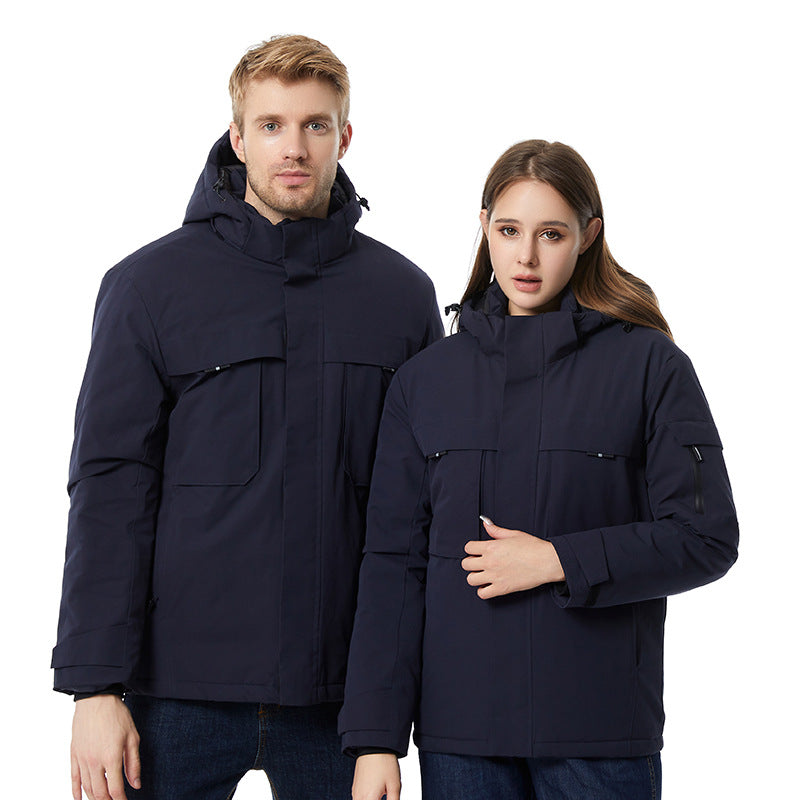 Virelle™ 9-Zone Smart Heated Jacket | Waterproof Winter Coat for Hiking, Skiing & Hunting