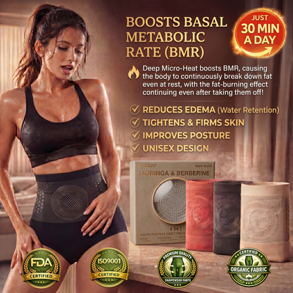 Formiva® Moringa & Berberine 4-In-1 Micro-Particle Sculpting & Fat-Burn Shorts