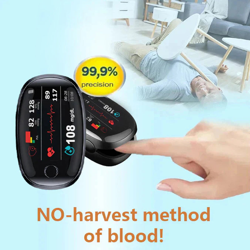 🔥Final 1 Hours - Limited Stock Left🏆 TIWORLD™ Non-Invasive Smart Blood Sugar Tracking Device 99.9% Accuracy (MayoClinic Recommended)