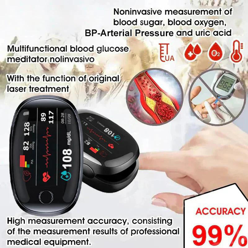 🔥Final 1 Hours - Limited Stock Left🏆 TIWORLD™ Non-Invasive Smart Blood Sugar Tracking Device 99.9% Accuracy (MayoClinic Recommended)