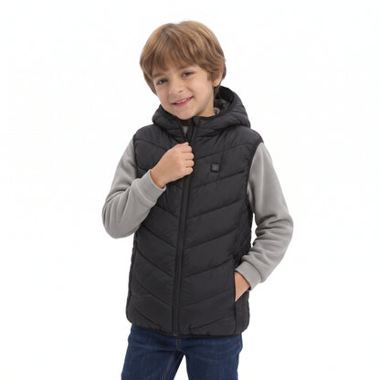 Virelle™ Kids Smart 10-Zone Heated Vest | Lightweight Washable for Boys & Girls