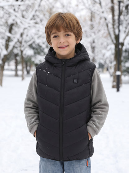 Virelle™ Kids Smart 10-Zone Heated Vest | Lightweight Washable for Boys & Girls