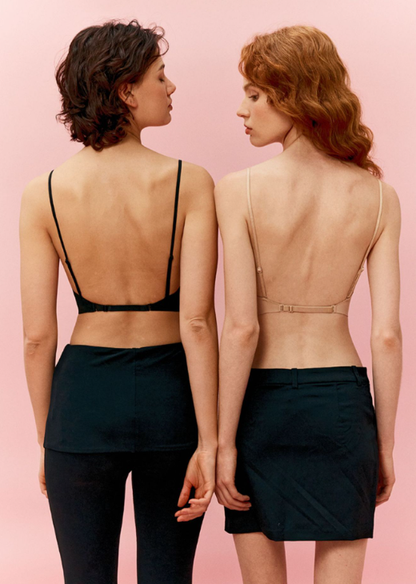 Formiva® Women's wireless backless bra, U-shaped, low back