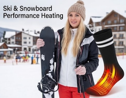 Virelle™ Smart App-Controlled Heated Socks 5000mAh Rechargeable Winter Gear