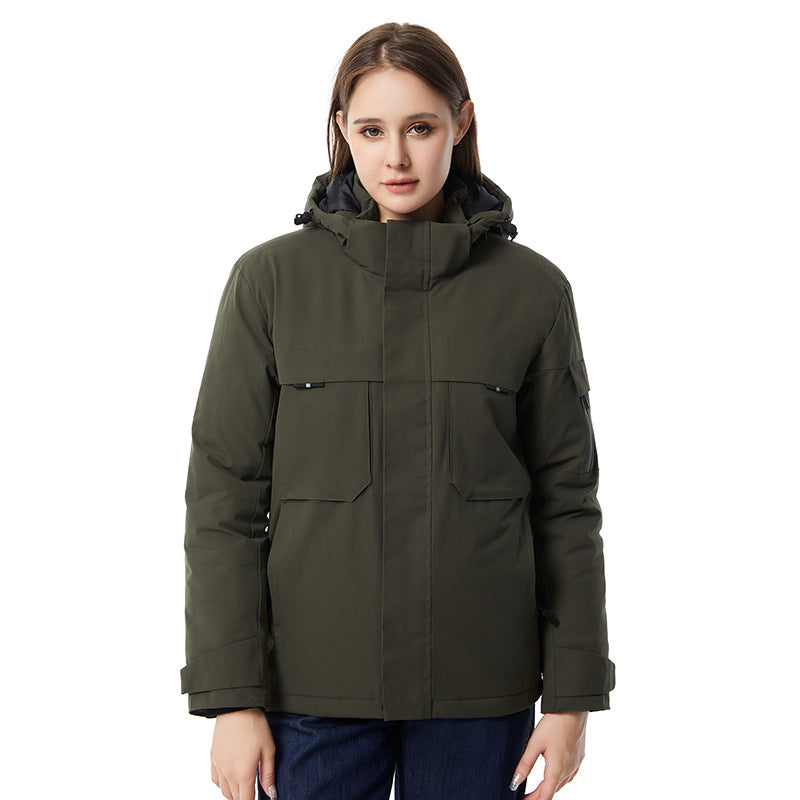 Virelle™ 9-Zone Smart Heated Jacket | Waterproof Winter Coat for Hiking, Skiing & Hunting