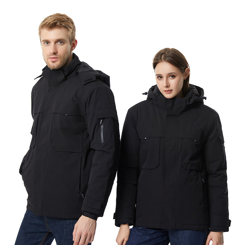 Virelle™ 9-Zone Smart Heated Jacket | Waterproof Winter Coat for Hiking, Skiing & Hunting