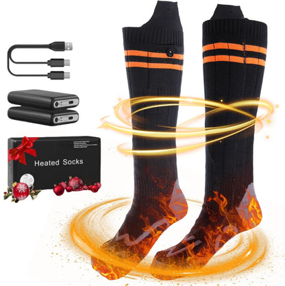 Virelle™ Smart App-Controlled Heated Socks 5000mAh Rechargeable Winter Gear