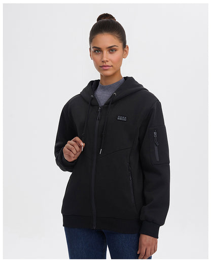 Virelle™ Premium Full-Zip Smart Heated Hoodie - 26-Zone Rapid Heat