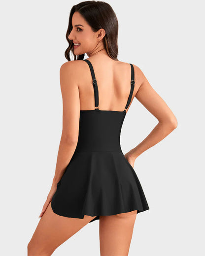 Formiva® One Piece Tummy Control Tie Knot Swimsuits